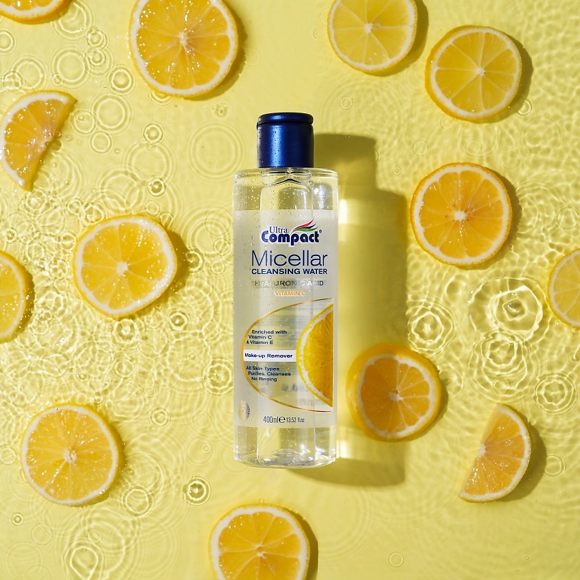 ULTRA COMPACT Вода мицеллярная для снятия макияжа с витамином С Micellar Cleansing Water Vitamin C – фото 2