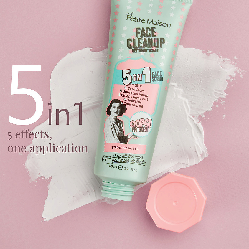 PETITE MAISON Очищающее средство для лица FACE CLEANUP – фото 3