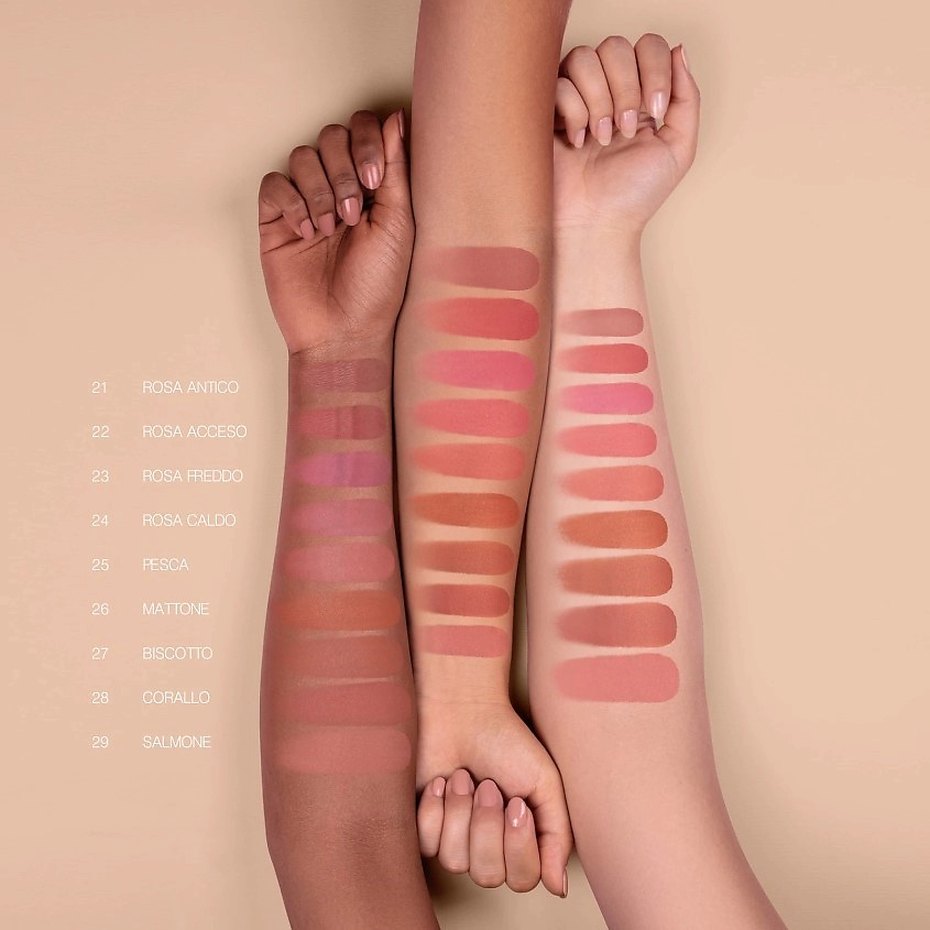 DIEGO DALLA PALMA MILANO Компактные пудровые румяна для лица Powder Blush – фото 7