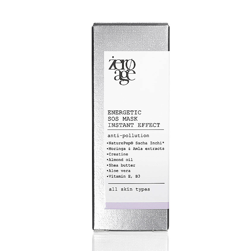 ZERO AGE Маска sos-энергетик мгновенный эффект Energetic SOS Mask Instant Effect – фото 5