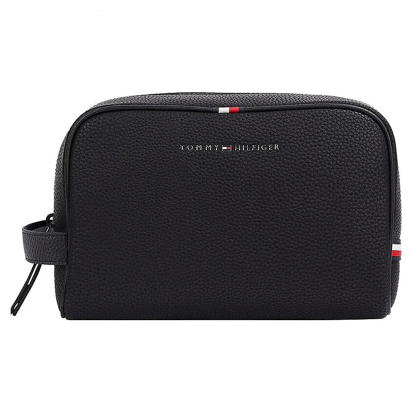 Изображение товара TOMMY HILFIGER Сумка Essential Pu Wash Bag, Черный Изображение товара TOMMY HILFIGER Сумка Essential Pu Wash Bag, Черный