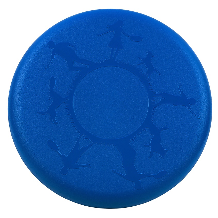 Изображение товара FORTIUS Летающая тарелка - фрисби "Fortius" пп (жёлтая), Синий