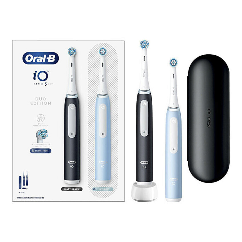 Изображение товара ORAL-B Электрическая зубная щетка Series iO 3 Duo, Черный