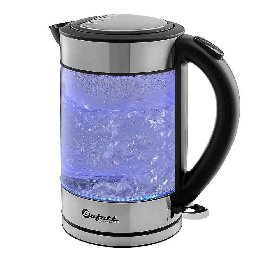 Изображение товара BUFETT Чайник электрический Bufett LKT 293G со стеклянным корпусом Bufett, 1 шт.