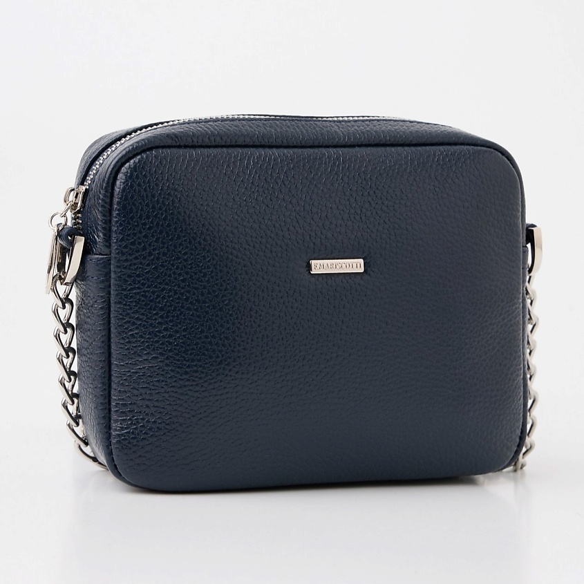 Изображение товара FRANCHESCO MARISCOTTI Сумка женская кожаная маленькая через плечо кросс-боди, 1 шт.