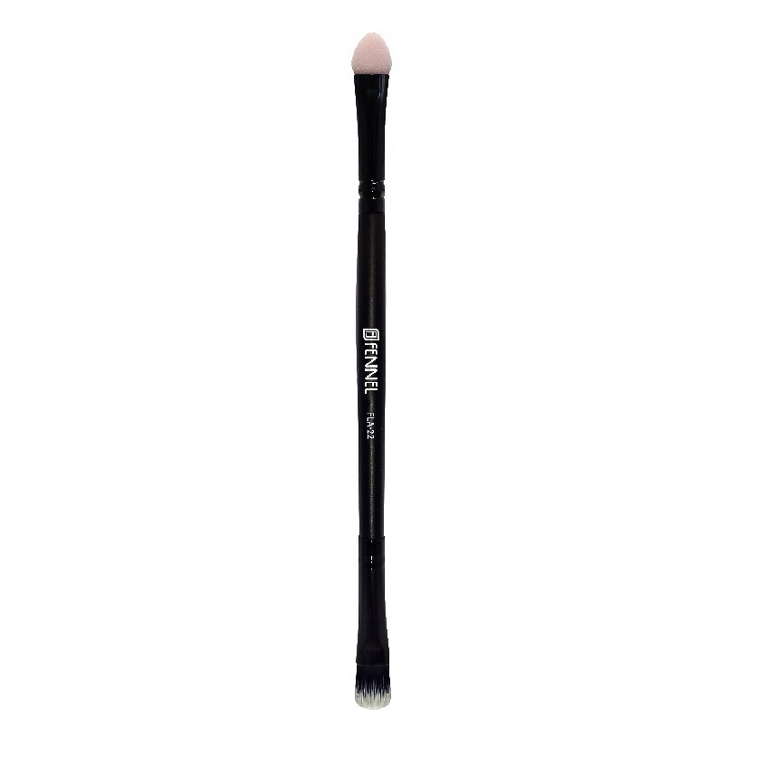 Изображение товара Кисть для теней FENNEL FLA 22 Eye Shadow Brush черная двухсторонняя
