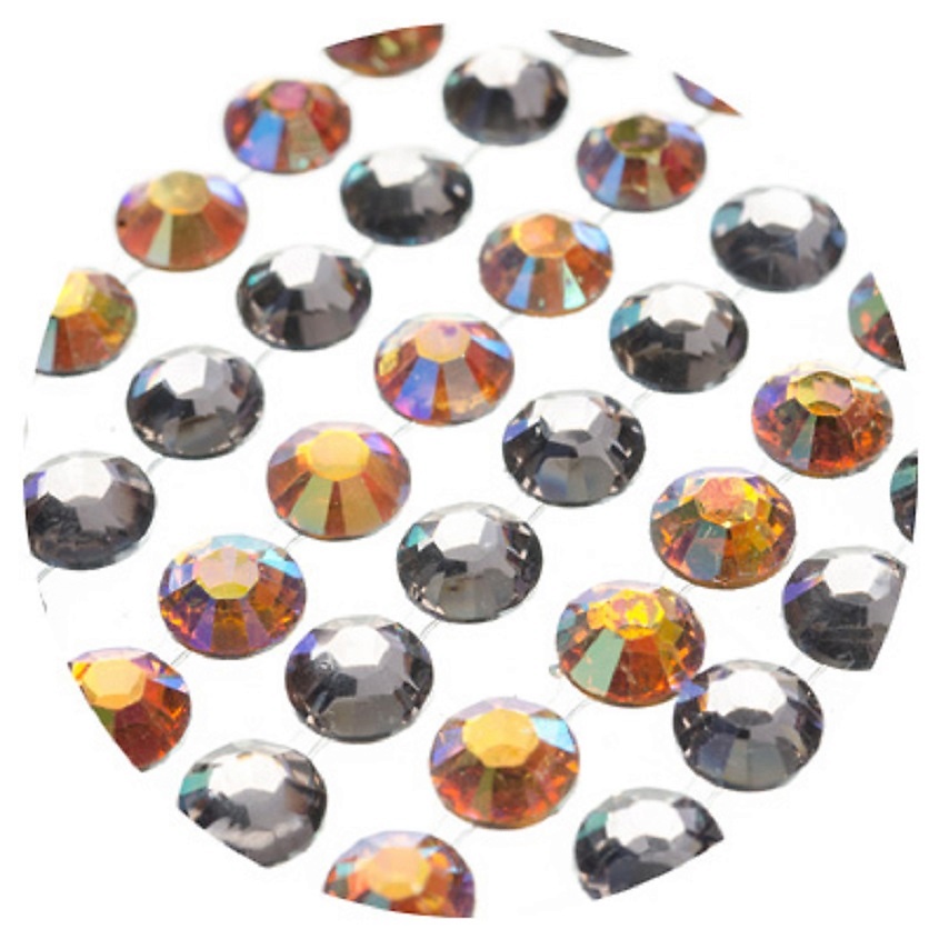 Изображение товара IRISK Стразы крупные на клеевой основе, 007, голографические
