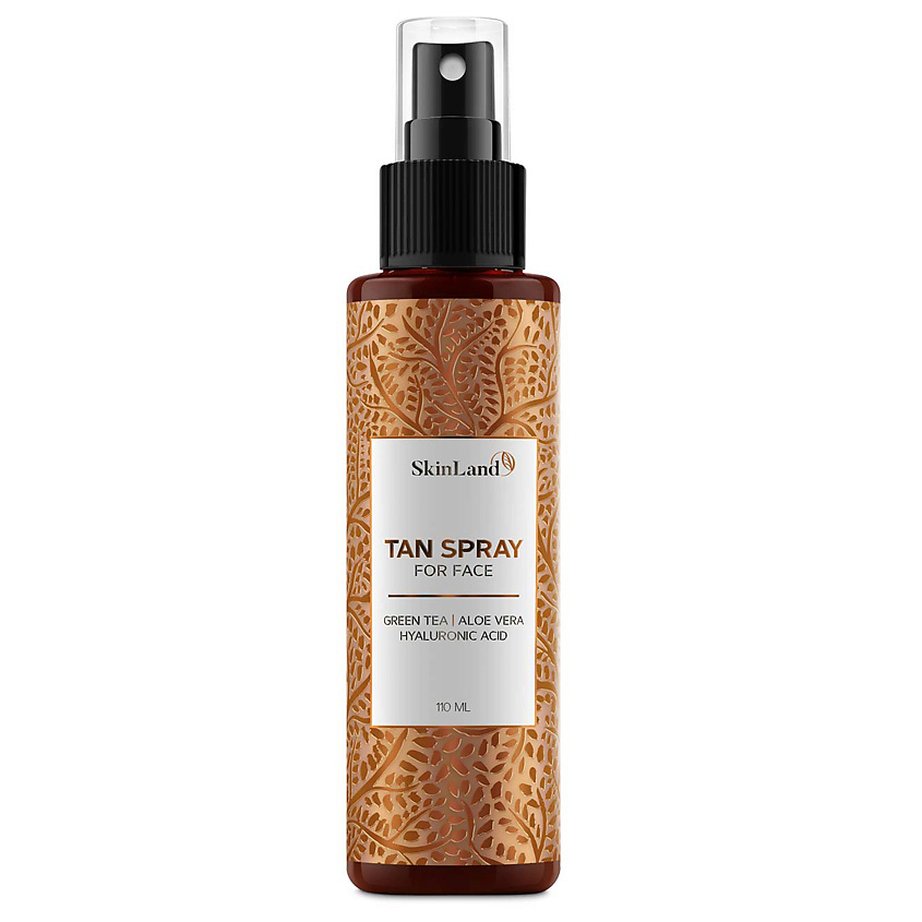Изображение товара SKINLAND Автозагар спрей для лица и тела с гиалуроновой кислотой и алоэ вера 110 мл