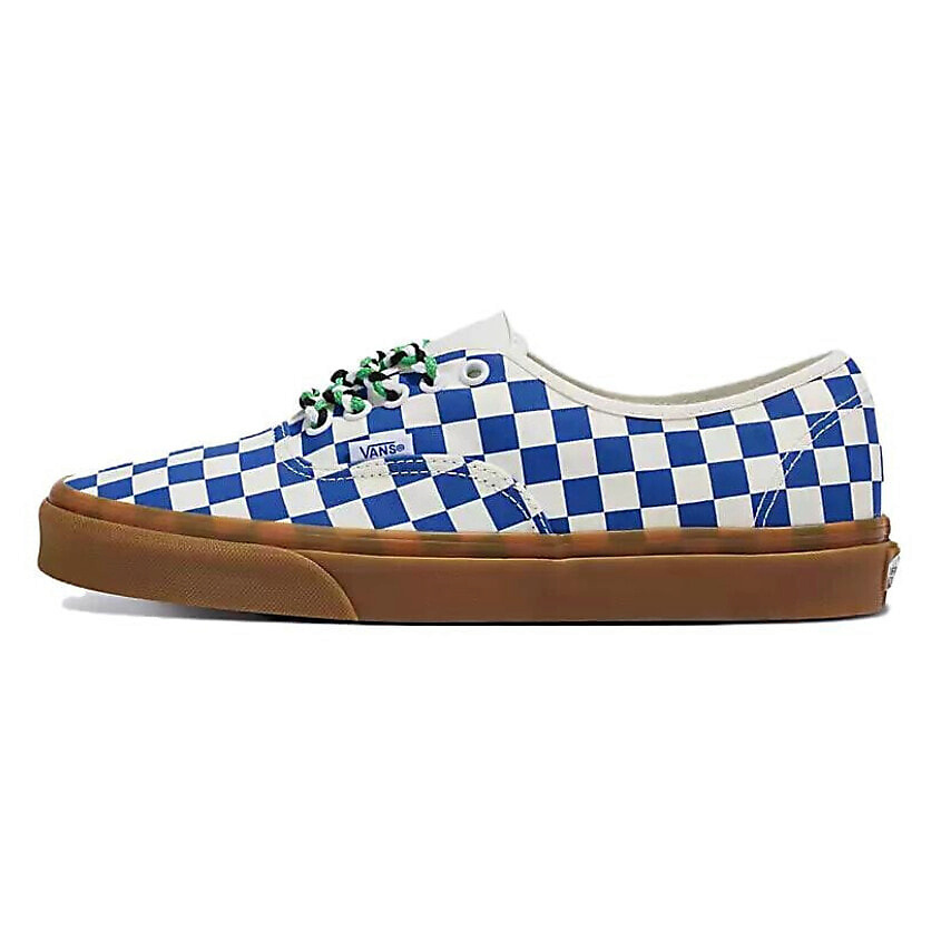 Изображение товара VANS Authentic Проверенные Кроссовки Checkerboard Blue Gum Braided Laces Размер 40