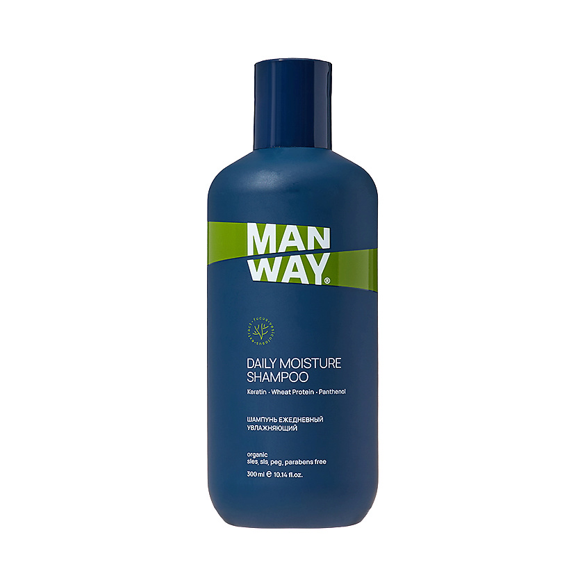 Изображение товара MAN WAY Шампунь ежедневный увлажняющий Daily Moisture Shampoo, 300 мл