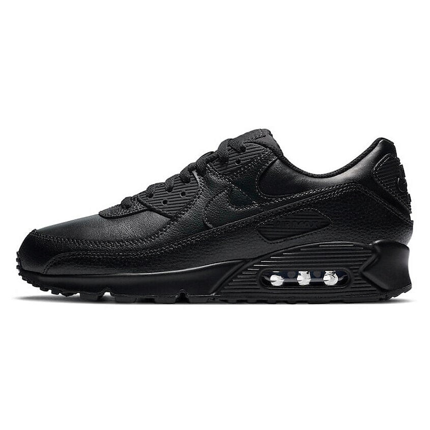 Изображение товара NIKE Кроссовки Air Max 90 Leather Triple Black мужские черные 42