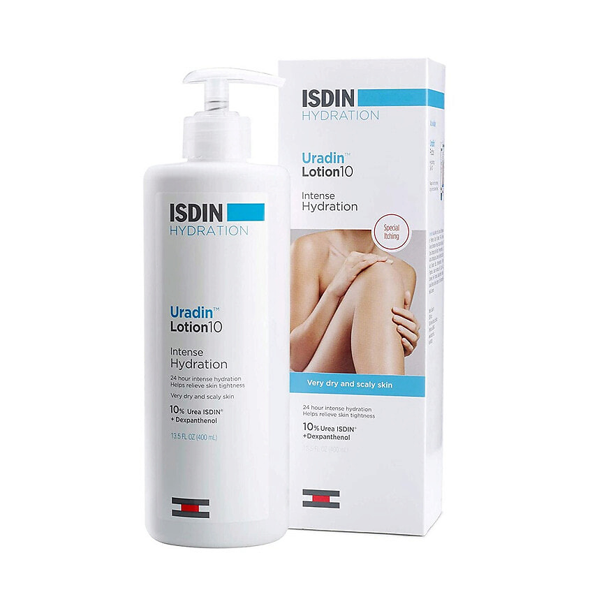 Изображение товара ISDIN Увлажняющий лосьон для очень сухой и шелушащейся кожи тела Ureadin Ultra 10 Hydration, 400 мл