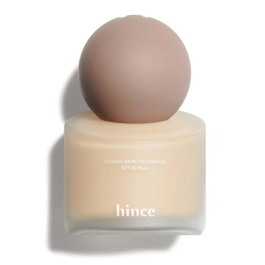 Изображение товара HINCE Тональная основа для лица Second Skin Foundation SPF30 PA++, 21 Ivory, 40 мл