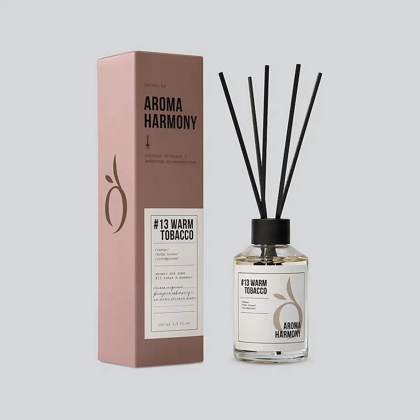 Изображение товара AROMA HARMONY Диффузор ароматический "#13 Warm Tobacco", 100 мл
