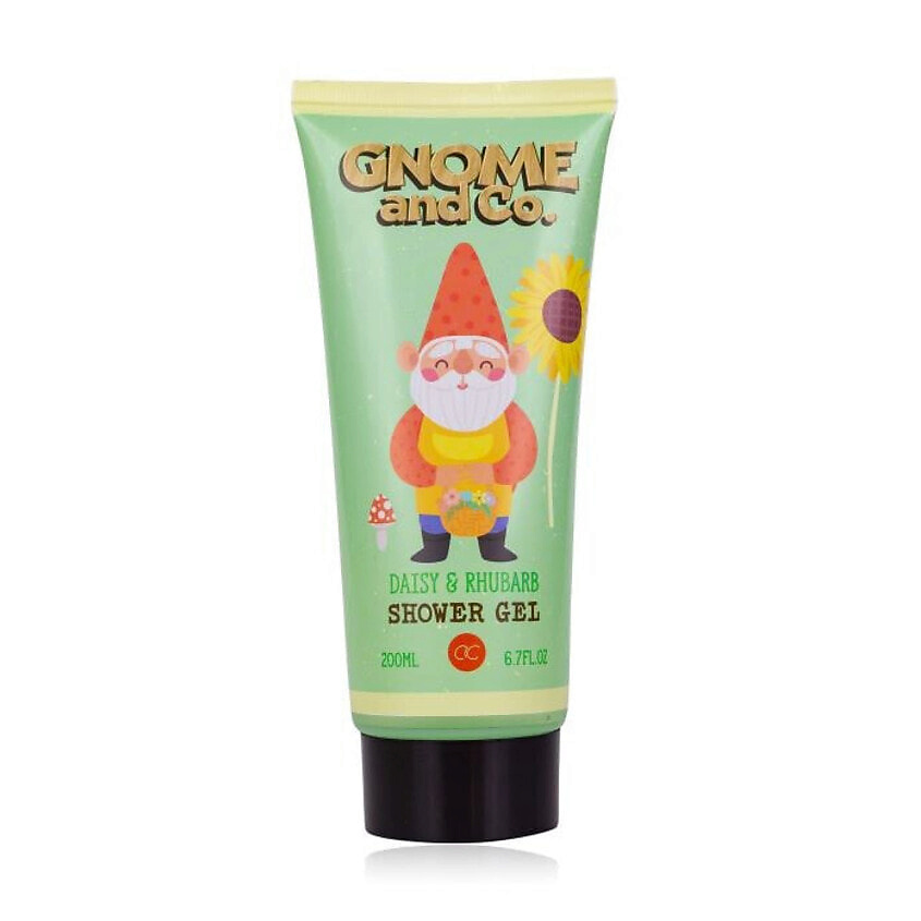 Изображение товара Гель для душа Gnome & Co. Daisy & Rhubarb 200 мл для детей и взрослых