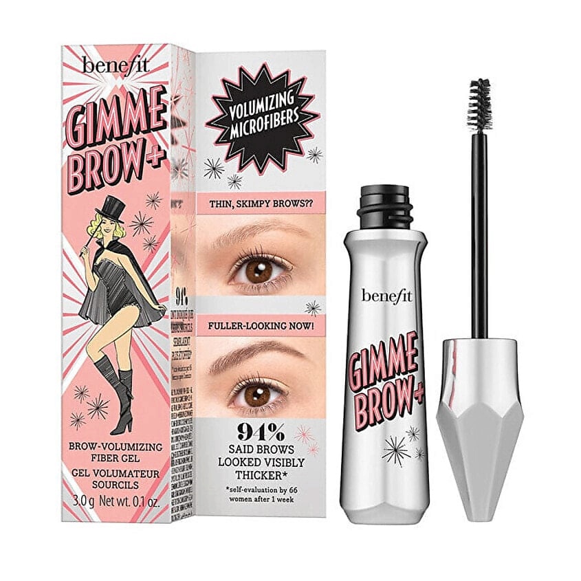 Изображение товара BENEFIT Гель для объема бровей с микроволокнами Gimme Brow+, 06 Warm Black Brown