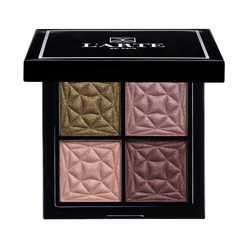 Изображение товара L'ARTE DEL BELLO Палетка теней Quadro Eleganto, 07 give a glam