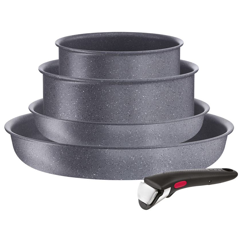 Изображение товара TEFAL Набор посуды Ingenio Natural Force L3969053, 16/20/22/28 см