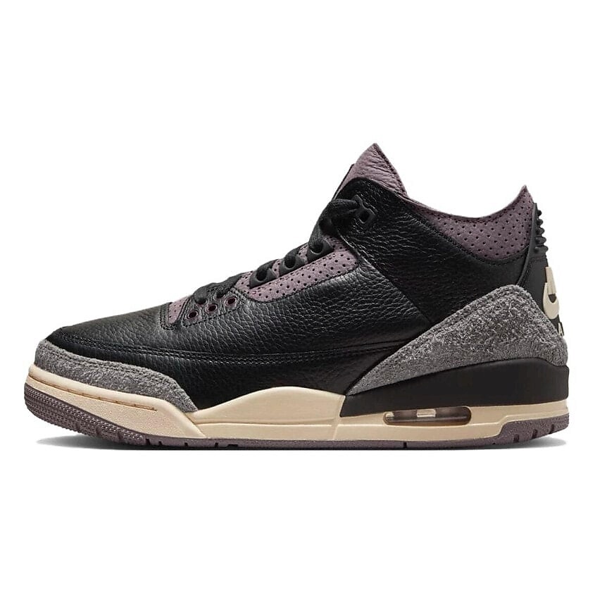 Изображение товара Кроссовки NIKE A Ma Maniere X Air Jordan 3 Black женские, стильные и комфортные