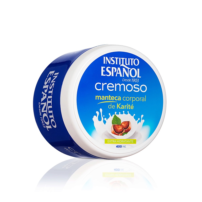 Изображение товара INSTITUTO ESPANOL Крем для тела с маслом карите серии CREMOSO, 400мл