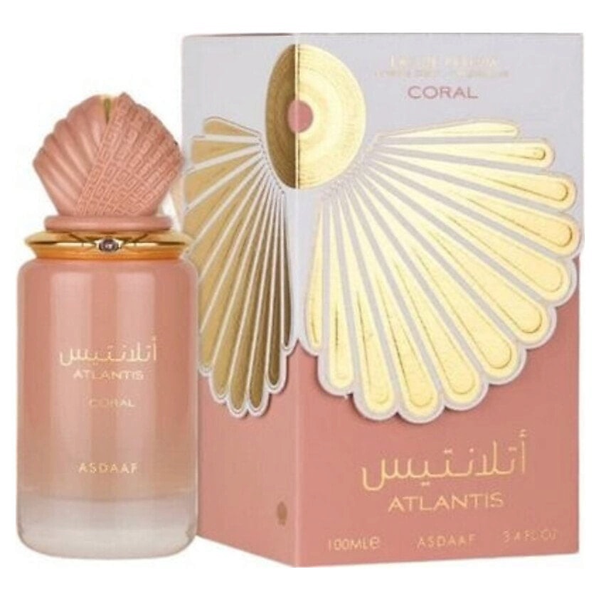 Изображение товара Парфюмерная вода Lattafa Asdaaf Atlantis Coral 100 мл морской аромат свежие ноты ваниль мускус