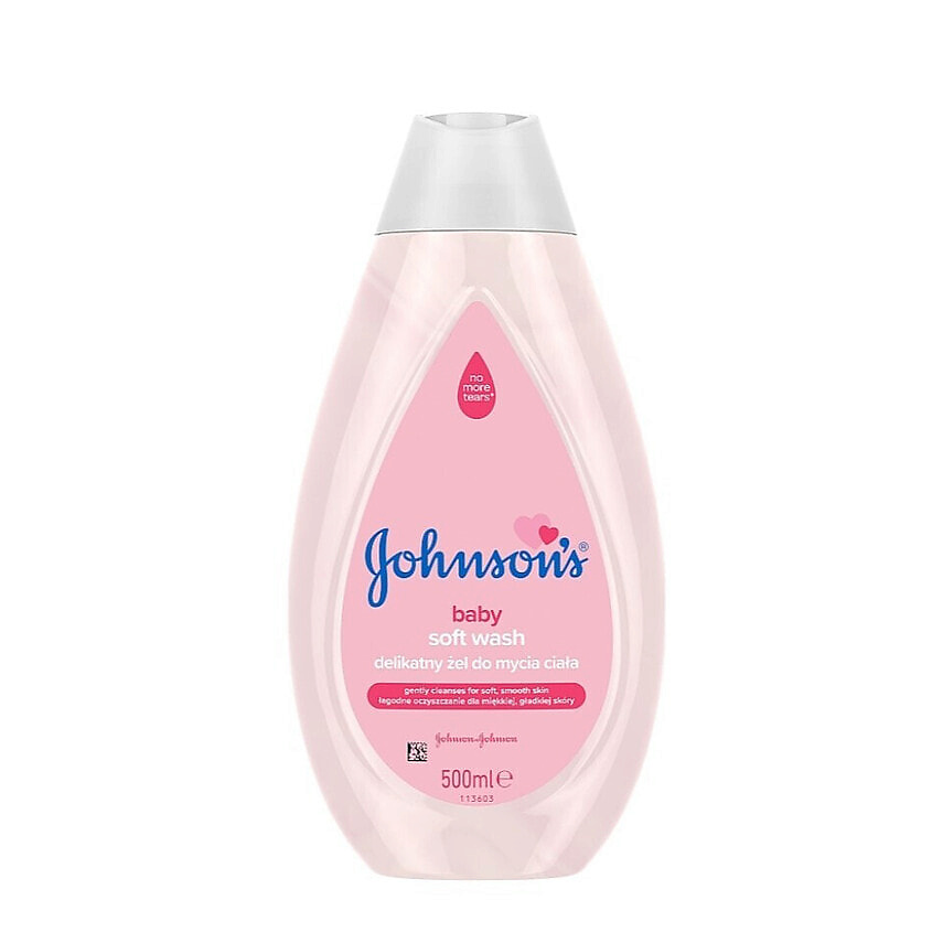 Изображение товара JOHNSON'S BABY Нежный детский гель для купания Soft Wash, 500 мл