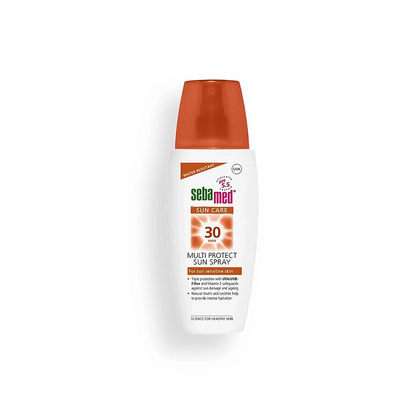 Изображение товара SEBAMED Солнцезащитный спрей для тела Sun Care Multi Protect Sun Spray SPF 30, 150 мл
