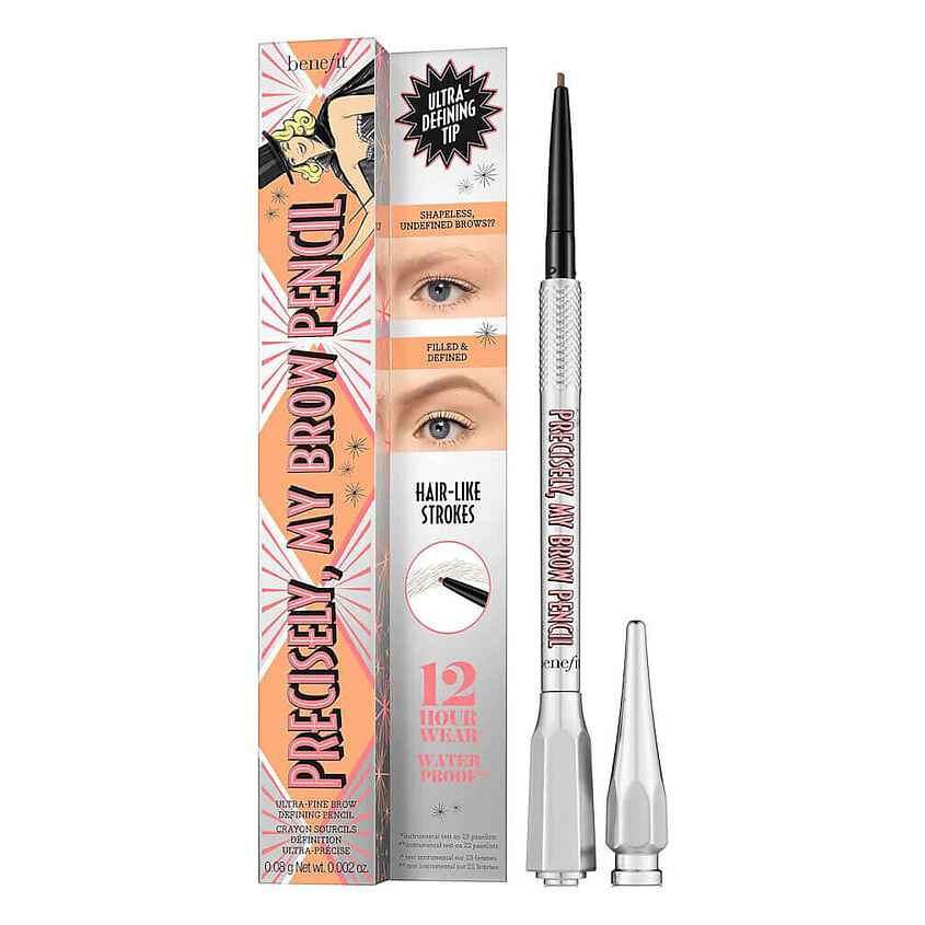 Изображение товара Карандаш для бровей BENEFIT Precisely My Brow 2.75 Warm Auburn стойкий для всех типов кожи