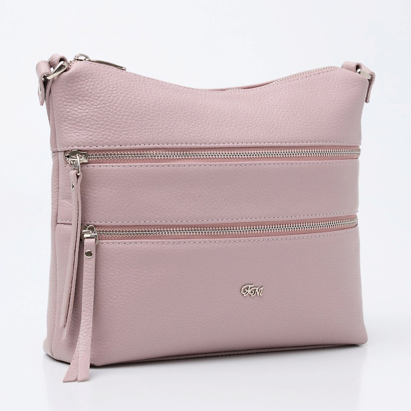 Изображение товара FRANCHESCO MARISCOTTI Сумка женская кожаная большая кросс-боди на плечо, 1 шт.