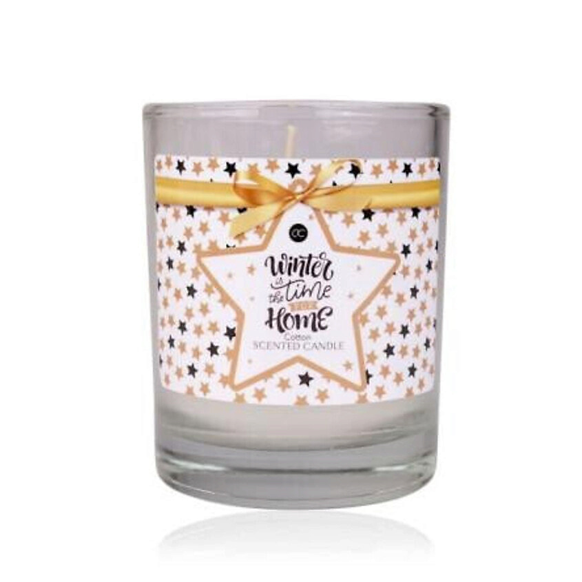 Изображение товара Ароматическая свеча Hello Winter ACCENTRA 130 г зимний аромат стильный дизайн