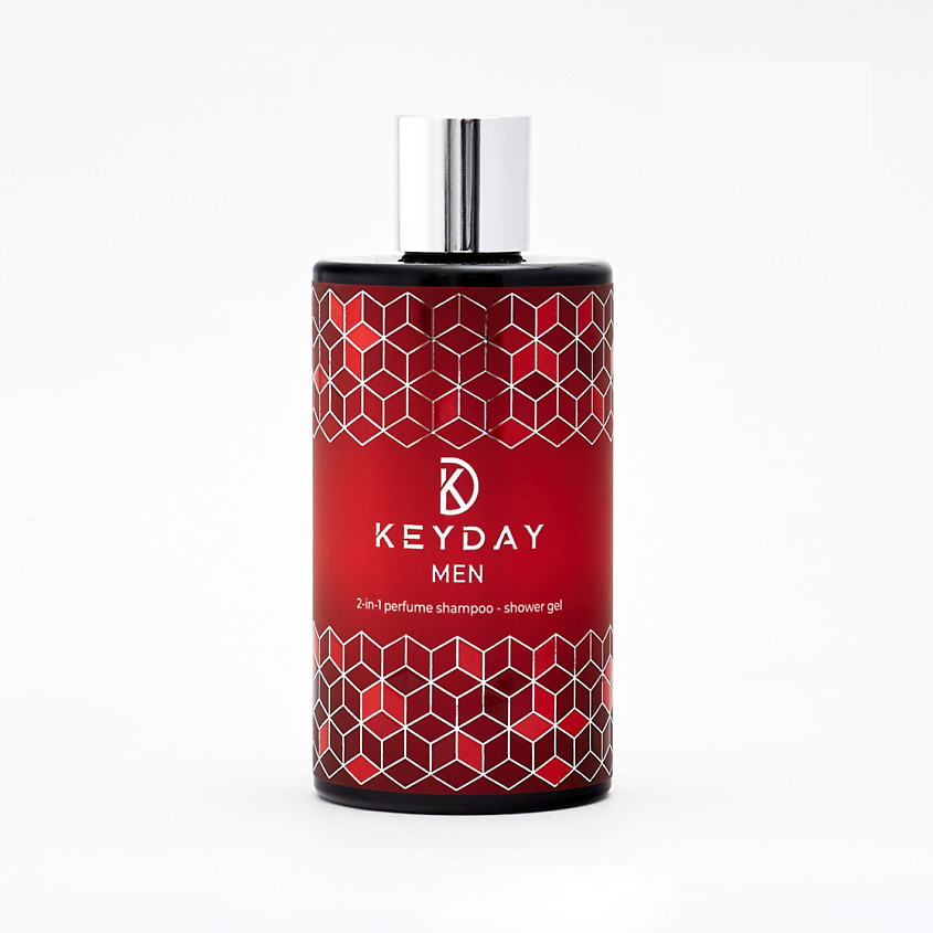 Изображение товара KEYDAY Treasure MEN 2-in-1 шампунь-гель для душа с экстрактом алоэ и ментолом, 1 шт.