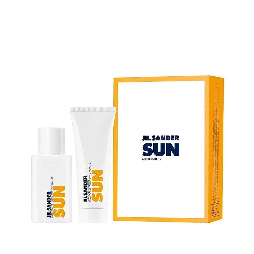 Изображение товара Jil Sander Sun набор туалетная вода и гель-шампунь 75 мл женский