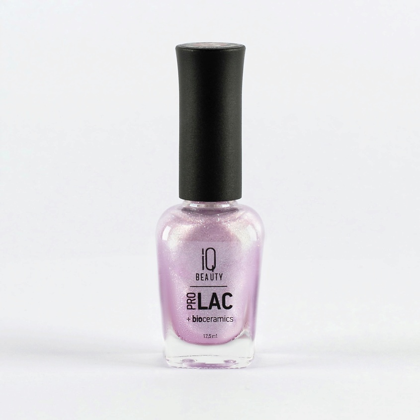 Изображение товара IQ BEAUTY Лак для ногтей укрепляющий с биокерамикой PROLAC+bioceramics, Розовый