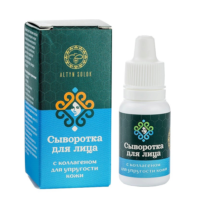 Изображение товара ALTYN SOLOK Cыворотка для лица с коллагеном для упругости кожи, 10мл