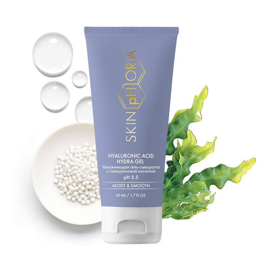 Изображение товара SKINPHORIA Увлажняющая гель-сыворотка с гиалуроновой кислотой Acid Hydra Gel, 50 мл
