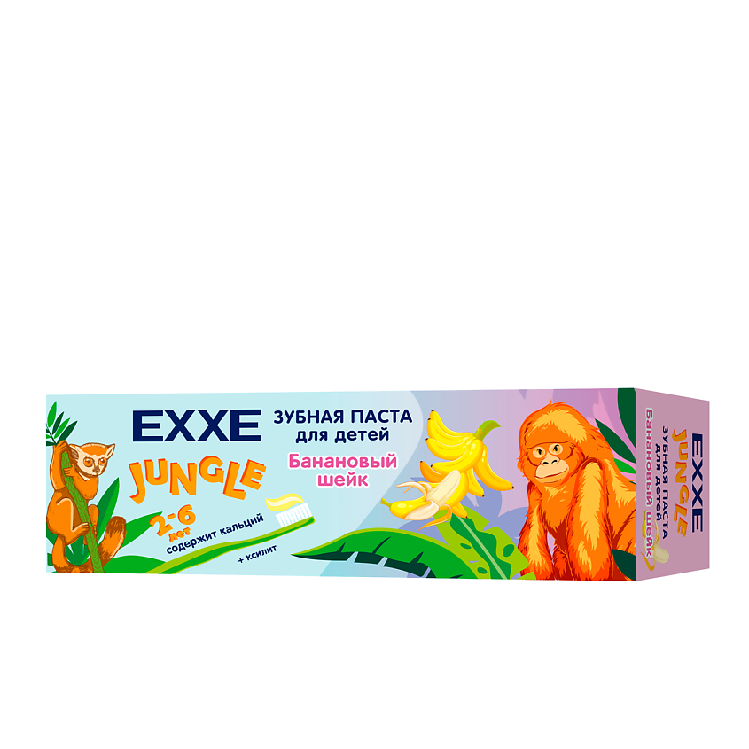 Изображение товара EXXE Baby Зубная паста "Банановый шейк", 50 гр