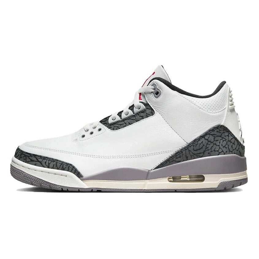 Изображение товара NIKE Кроссовки 3 Retro Cement Grey белый размер 41 мужские спорт стиль