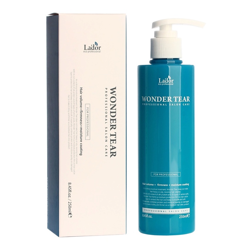 Изображение товара LADOR Бальзам для волос для придания гладкости и объема Wonder Tear, 250 мл