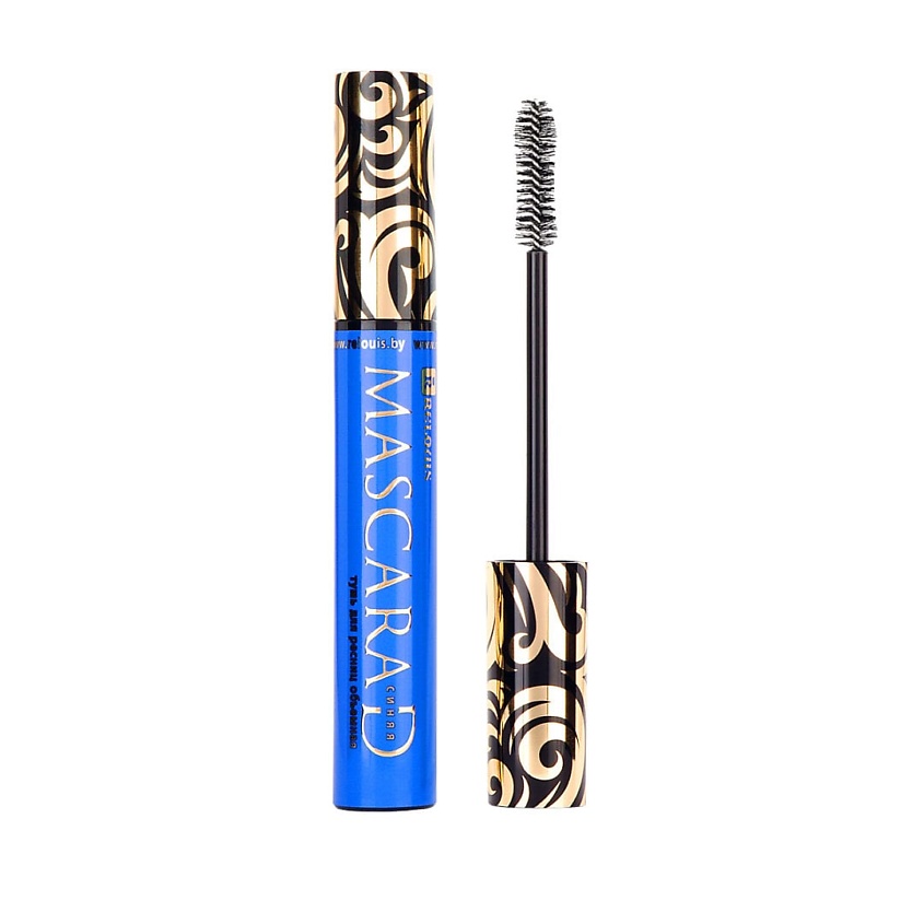 Изображение товара RELOUIS Тушь для ресниц объемная Mascarad синяя, 1 шт.