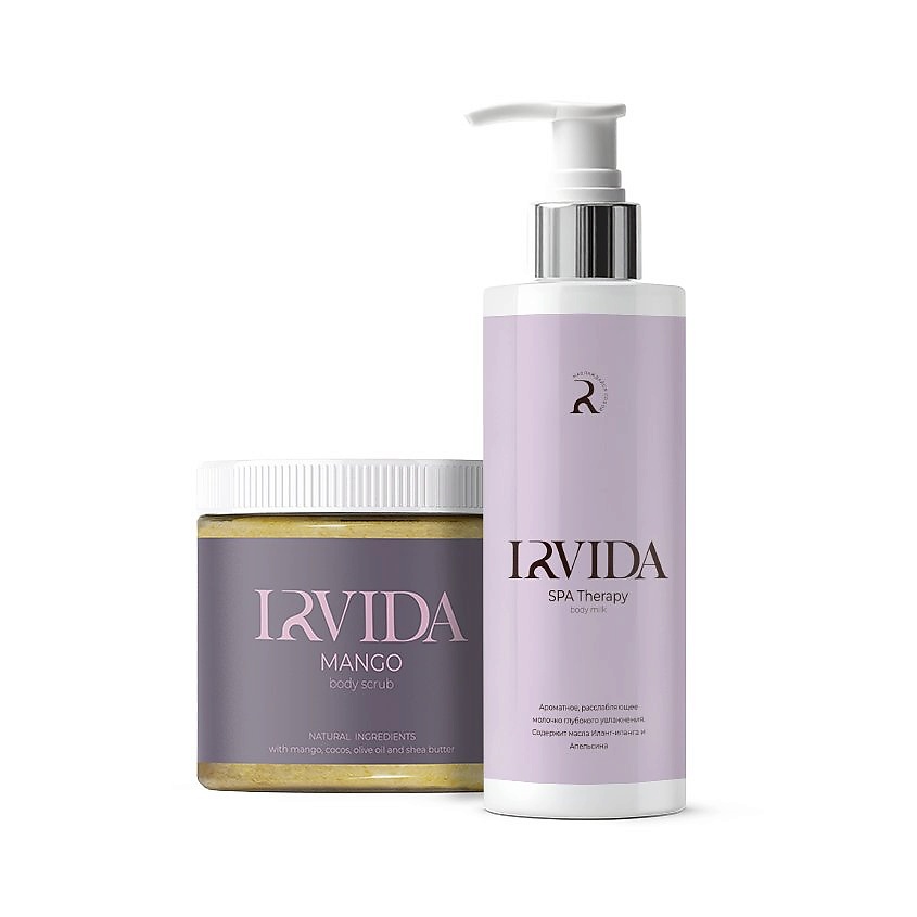 Изображение товара IRVIDA Набор косметики для ухода за телом 2 в 1, антицеллюлитный, Набор для тела