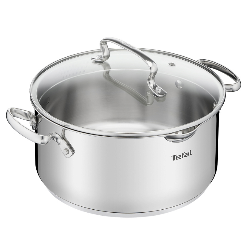 Изображение товара TEFAL Кастрюля с крышкой Duetto+ G7194655, 5 л 24 см