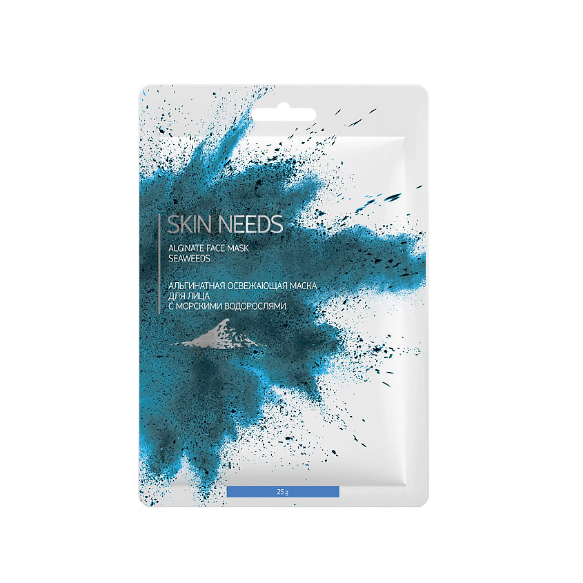 Изображение товара ЛЭТУАЛЬ Альгинатная маска для лица с морскими водорослями SKIN NEEDS 1 шт