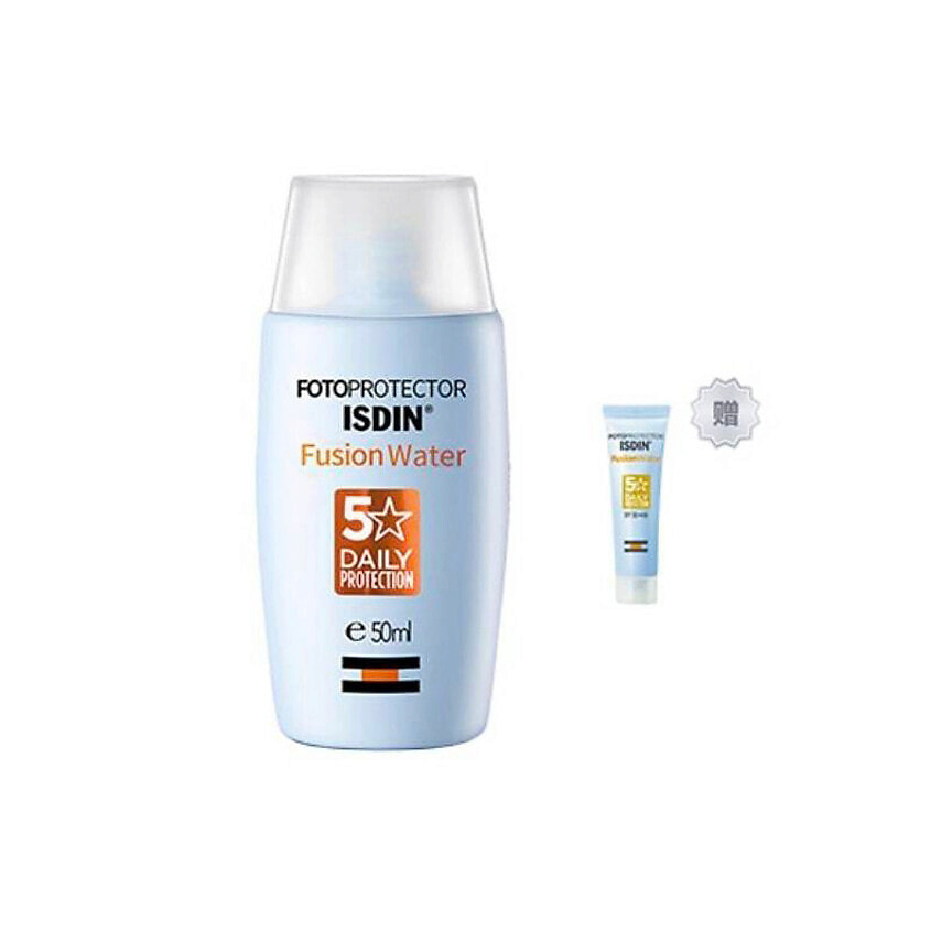 Изображение товара ISDIN Солнцезащитный лосьон Refreshing Sunscreen Lotion UV Protection SPF50, 50мл+12мл