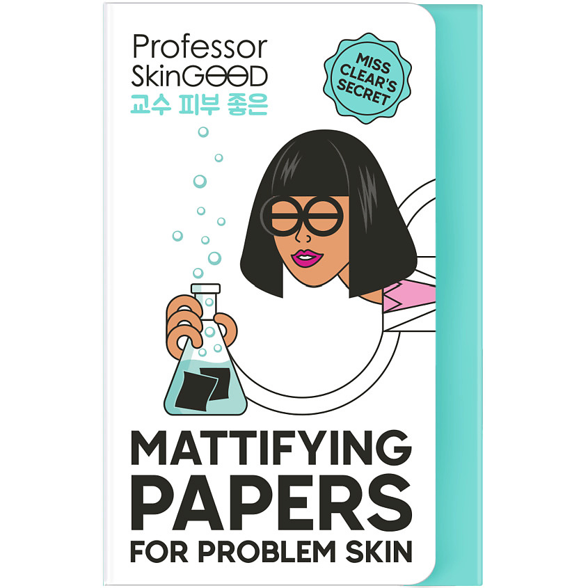 Изображение товара PROFESSOR SKINGOOD Матирующие салфетки для проблемной кожи, 50 шт.