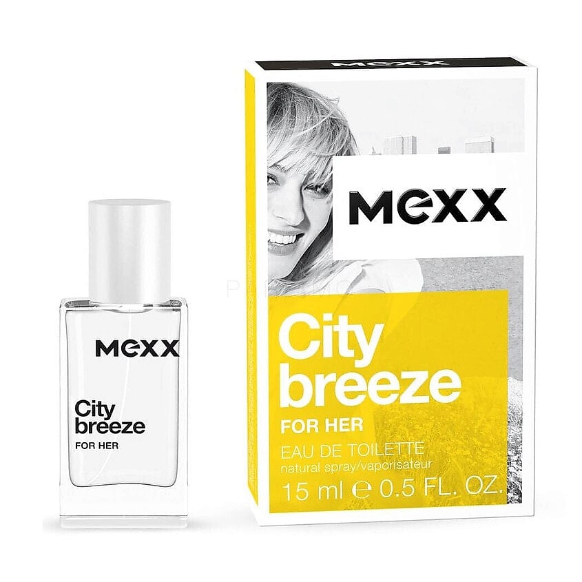 Изображение товара Mexx City Breeze For Her туалетная вода 15 мл свежий аромат для женщин