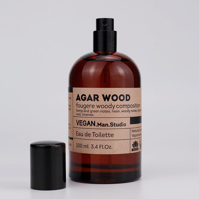 Изображение товара VEGAN.LOVE.STUDIO Agar Wood туалетная вода унисекс с нотами дерева кофе и табака 100 мл