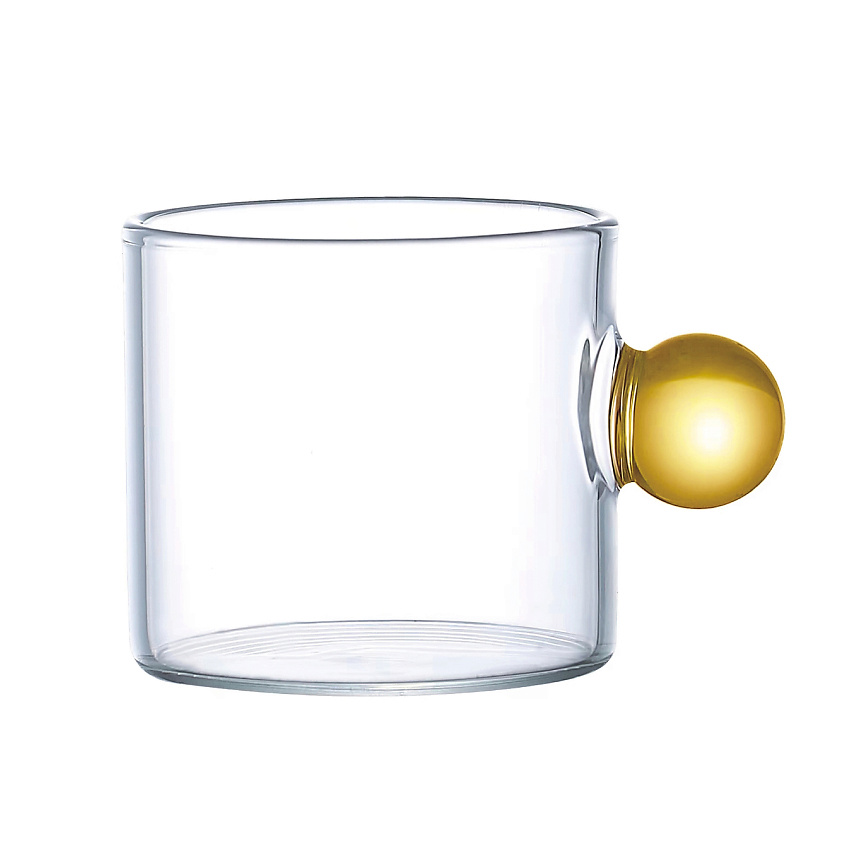 Изображение товара MANDARIN DECOR Кружка стеклянная, цвет: прозрачный; 350 мл