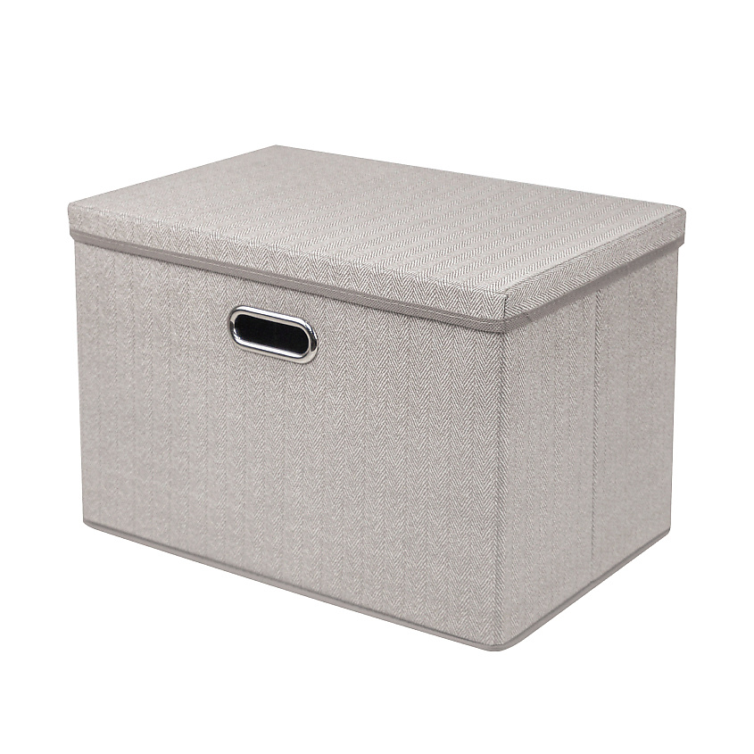 Изображение товара MANDARIN DECOR Коробка для хранения с крышкой, Бежевый