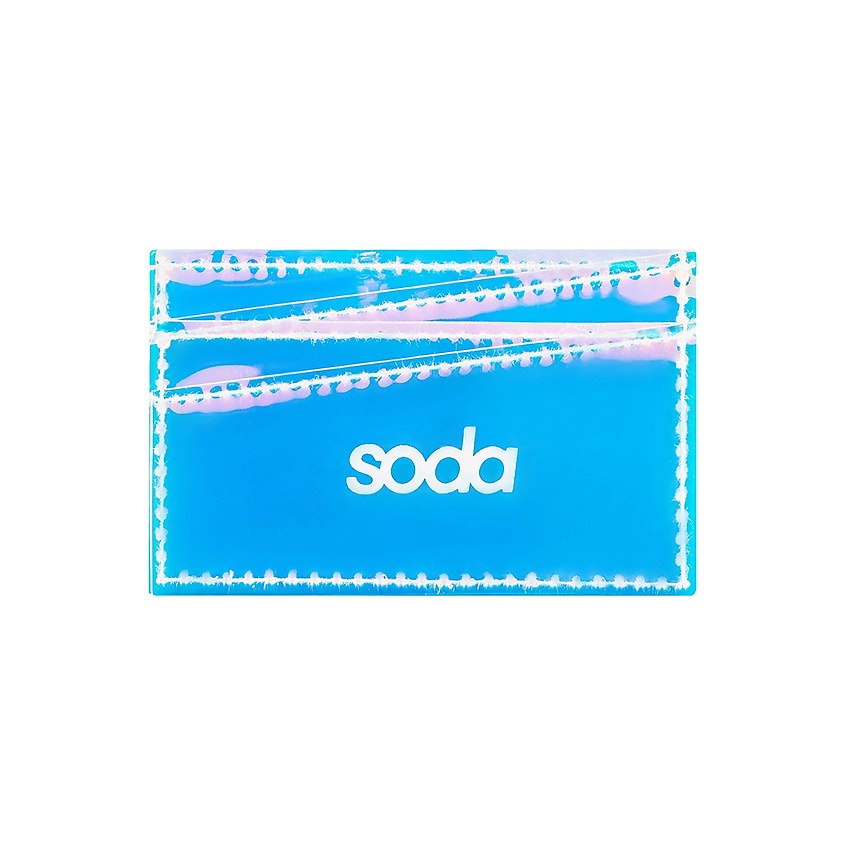 Изображение товара Голографический кардхолдер SODA #moneyrain стильный унисекс аксессуар