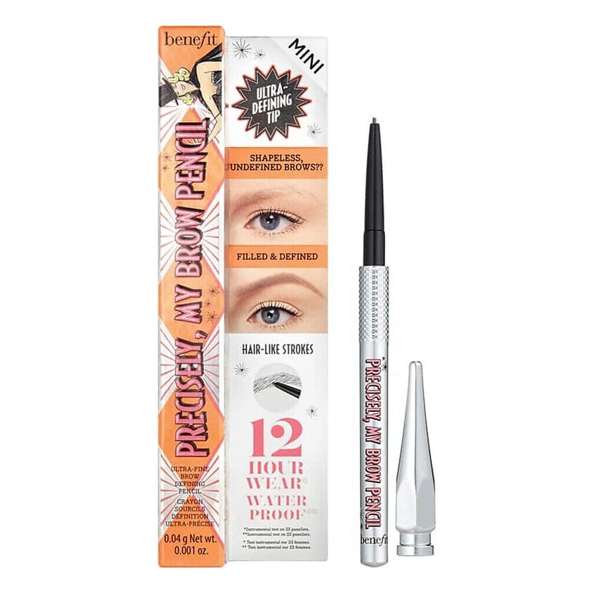 Изображение товара BENEFIT Карандаш для бровей Precisely, My Brow мини-версия, 3 Light Brown